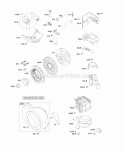Part Location Diagram of 794589 Briggs and Stratton Hood-Snow